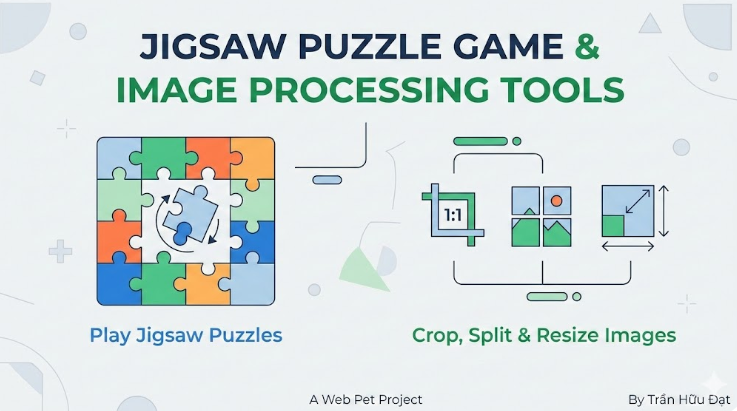 Puzzle & Image Tools UI