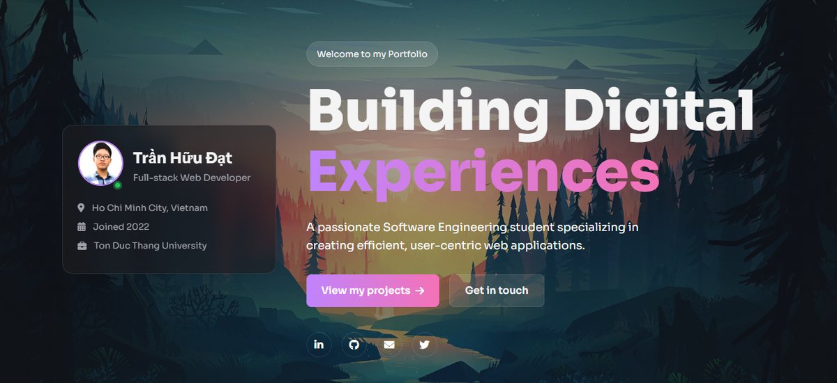 Trần Hữu Đạt - Full-stack Web Developer